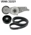 Комплект ГРМ AUDI/SEAT A4/Exeo "1,6-2,0 "00-13 SKF VKMA 31019 (фото 1)