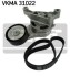 Комплект ГРМ AUDI/SEAT/VW A3/Altea/Golf "1,9-2,0 "03>> VKMA 31022