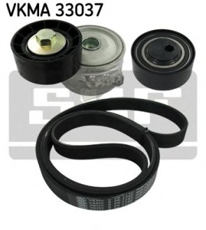 Комплект ремня ГРМ SKF VKMA 33037