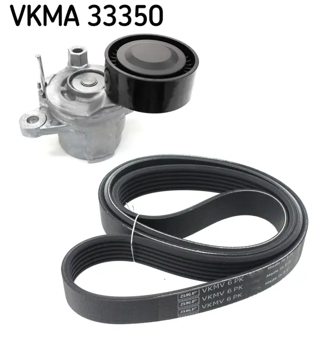Роликовий модуль натягувача ременя (ролик, ремінь) SKF VKMA 33350 (фото 1)