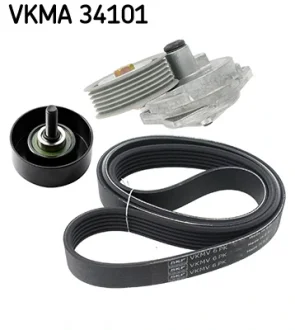 Роликовий модуль натягувача ременя (ролик, ремінь) SKF VKMA 34101