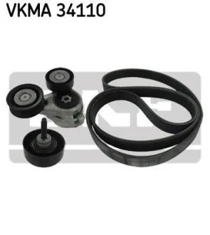 Роликовий модуль натягувача ременя (ролик, ремінь) SKF VKMA 34110