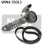 Комплект ГРМ CHEVROLET/OPEL Corsa/Corsa "1,0-1,4 "94-14 SKF VKMA 35013