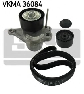 Комплект ремня ГРМ SKF VKMA 36084