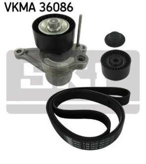 Комплект ремня ГРМ SKF VKMA 36086