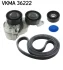 Комплект доріжкових пасків SKF VKMA36222
