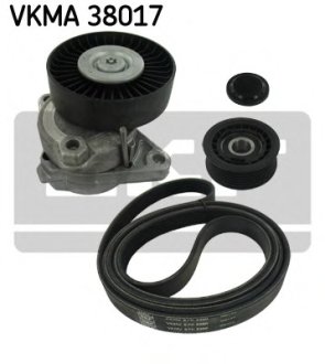 Комплект ремня ГРМ SKF VKMA 38017