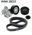 Комплект ремня ГРМ SKF VKMA 38033