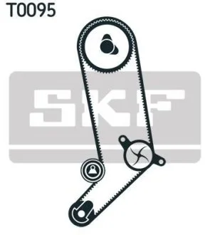 Комплект ГРМ+Помпа SKF VKMC 01253