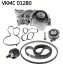 Комплект ГРМ + помпа AUDI/VW A3/Golf "1,0-1,4 "11>> SKF VKMC 01280 (фото 1)