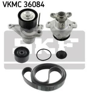 Роликовий модуль натягувача ременя (ролик, ремінь, помпа) SKF VKMC 36084