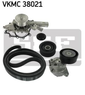 Комплект ГРМ+Помпа SKF VKMC 38021