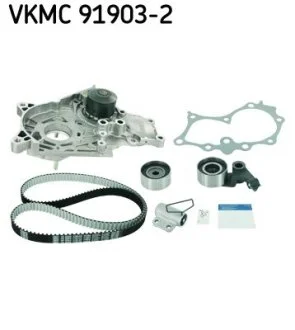 Комплект ГРМ, пас+ролик+помпа SKF VKMC919032