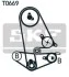 Комплект ГРМ + помпа HONDA Accord/Shuttle "1,8-2,2 "90-01 SKF VKMC 93600 (фото 2)