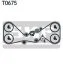 Комплект ГРМ, ремень+ролик+помпа SKF VKMC 98115-4