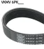 Доріжковий пас SKF VKMV6PK1165