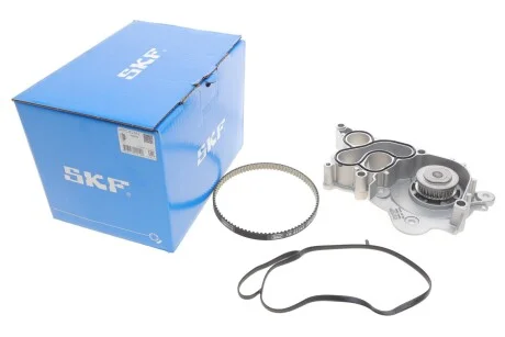 Роликовий модуль натягувача ременя (ролик, ремінь, помпа) SKF VKPC 81341