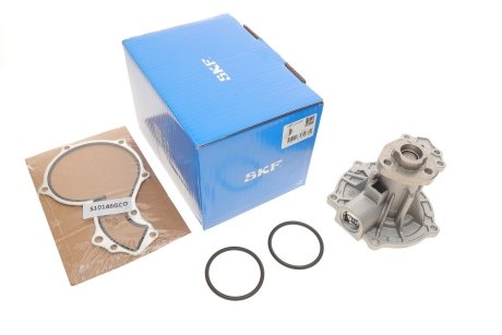 Насос охолоджуючої рідини, з ущільненням AUDI 100 C2, 100 C3, 100 C4, 80 B2, 80 B3, 80 B4, 90 B3, A4 B5, A6 C4, CABRIOLET B3, COUPE B2, COUPE B3 FORD GALAXY I SEAT ALHAMBRA 1.3-2.0 08.75- SKF VKPC 81410