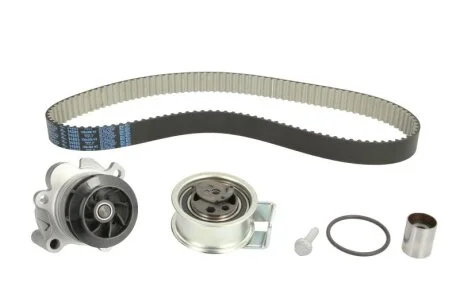 Комплект ГРМ, пас+ролик+помпа SNR NTN KDP457270