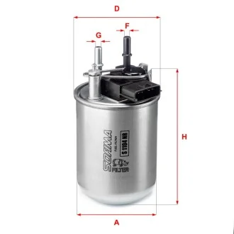 Фильтр топливный SOFIMA S 1104 NR