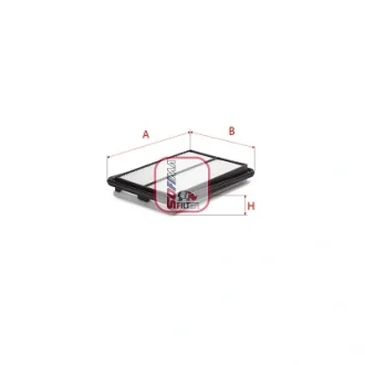 Фільтр повітряний RENAULT Koleos \'\'2.0dCi \'\'16>> SOFIMA S3D11A