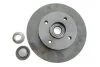 Диск гальмівний (задній) Citroen C4 II/Peugeot 308 08- (249х9) (+ABS) (з підшипником) Solgy 208026 (фото 1)