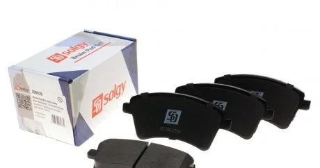 Комплект тормозных колодок SOLGY Solgy 209039