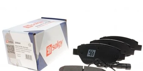 Комплект гальмівних колодок SOLGY Solgy 209044