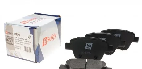 Комплект гальмівних колодок SOLGY Solgy 209046