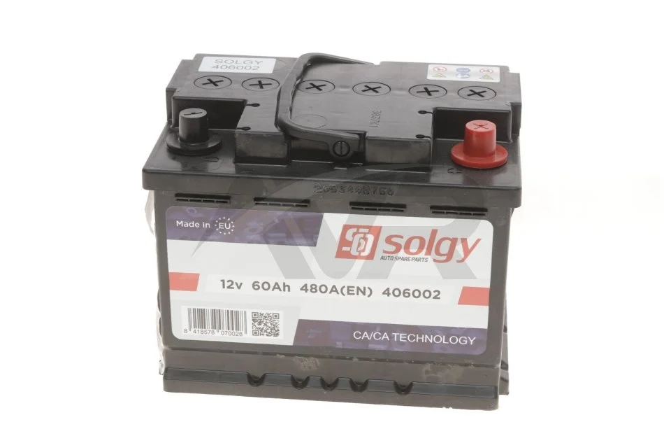 Стартерна батарея (акумулятор) SOLGY Solgy 406002 (фото 1)