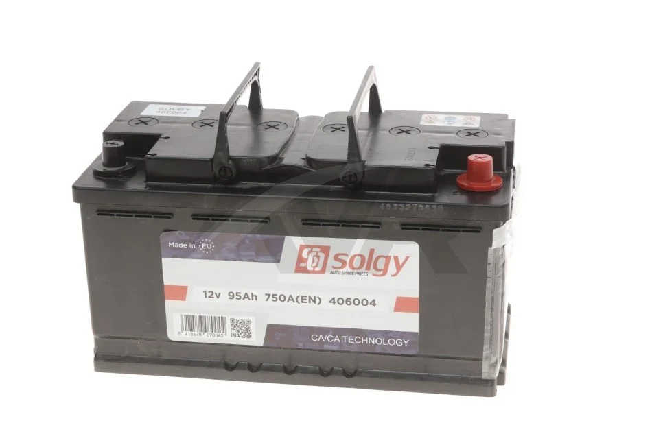 Стартерна батарея (акумулятор) SOLGY Solgy 406004 (фото 1)