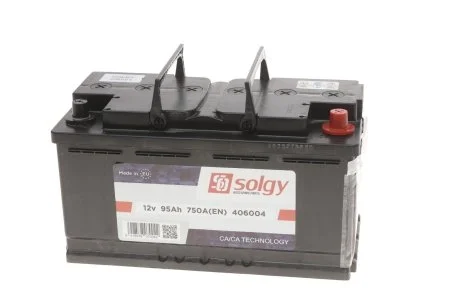 Стартерна батарея (акумулятор) SOLGY Solgy 406004