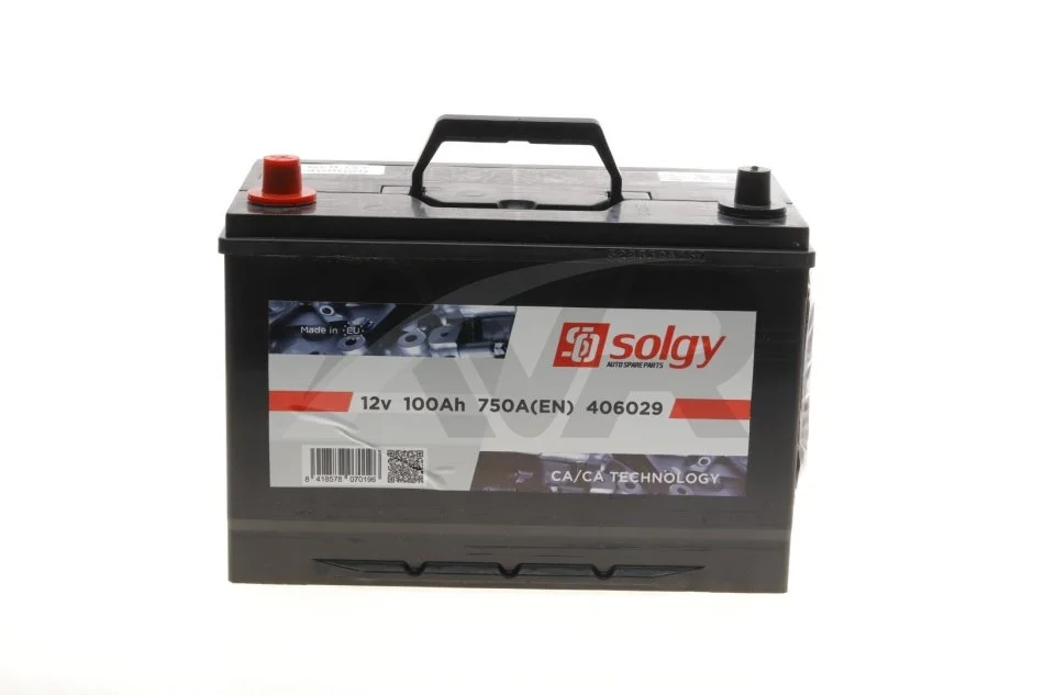 Стартерная батарея (аккумулятор) SOLGY Solgy 406029 (фото 1)