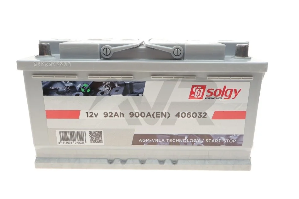 Стартерна батарея (акумулятор) SOLGY Solgy 406032 (фото 1)