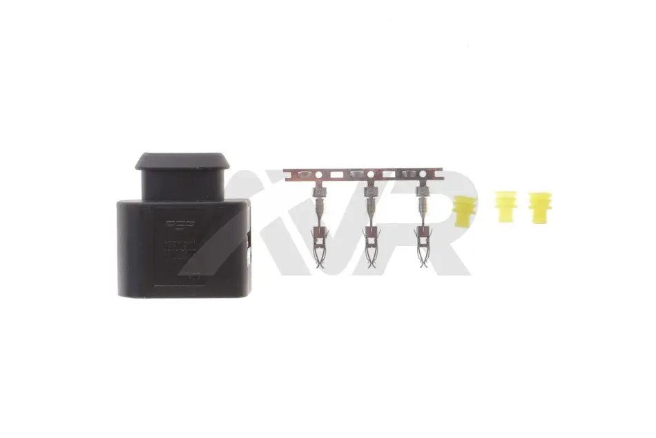 Роз\'єм (фішка) електричний VW Caddy 96-/Crafter/T5 03- (3 конт.) (2.8mm) Solgy 412048 (фото 1)