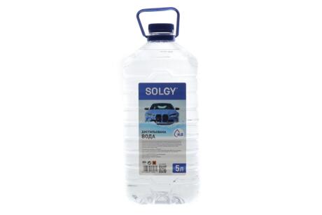 Дистиллированная вода, ТМ, 5л Solgy 502002