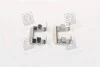 Пластина колодок тормозных прижимная Actyon (06-) / Kyron (05-) / Rexton (04-) (к-т 2шт) SsangYong SSANGYONG 000000062A (фото 1)