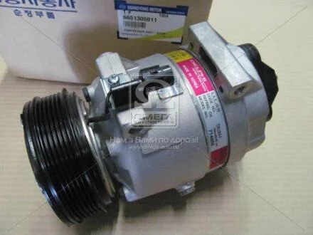 Компресор кондицiонера Rexton (02-) SINGLE, DELPHI SsangYong SSANGYONG 6651305011