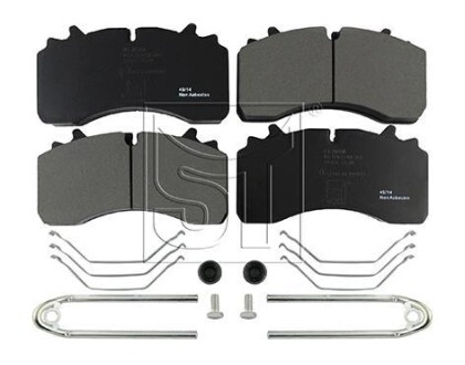 КМП тормозных колодок ST-TEMPLIN 03.120.8700.351
