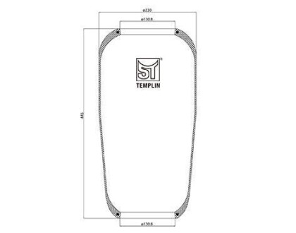Подушка амортизуюча ST-TEMPLIN 04.060.6006.610