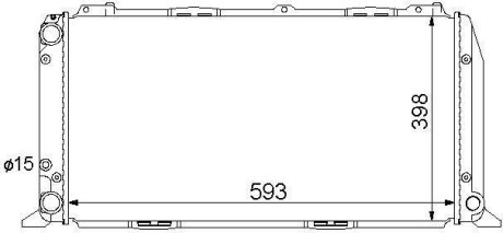 Радиатор охлаждения STARLINE AIA2047