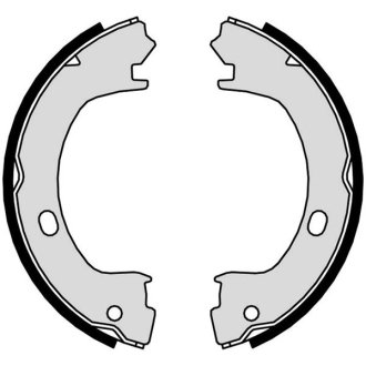 Тормозные колодки барабанные STARLINE BC 01015