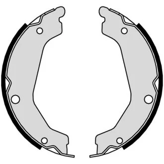 Тормозные колодки барабанные STARLINE BC 01077