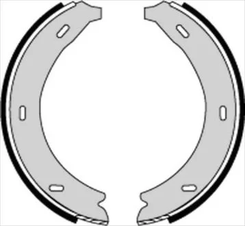Тормозные колодки барабанные STARLINE BC 07320