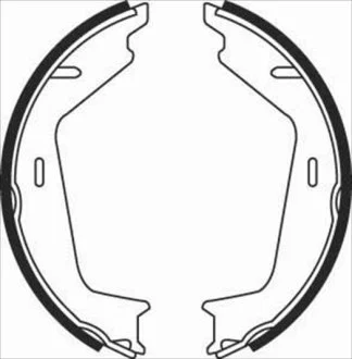 Тормозные колодки барабанные STARLINE BC 08260