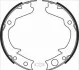 Тормозные колодки барабанные STARLINE BC 08360 (фото 1)