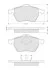 Тормозные колодки дисковые STARLINE BD S007S (фото 2)