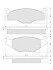 Тормозные колодки дисковые STARLINE BD S027 (фото 1)