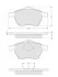 Тормозные колодки дисковые STARLINE BD S087 (фото 1)