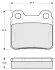 Тормозные колодки дисковые STARLINE BD S103 (фото 1)